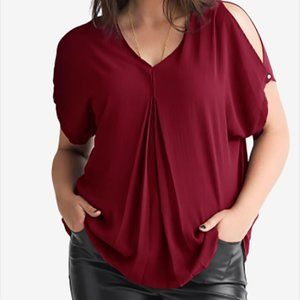 Ellos Slit Sleeve Blouse